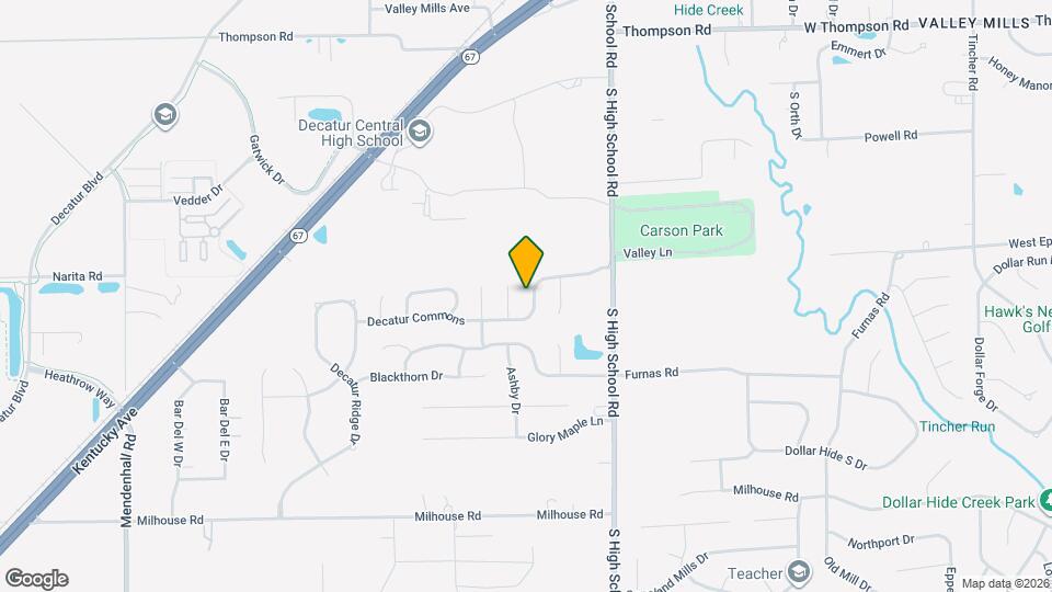 6452 Decatur Commons Map and Location Details