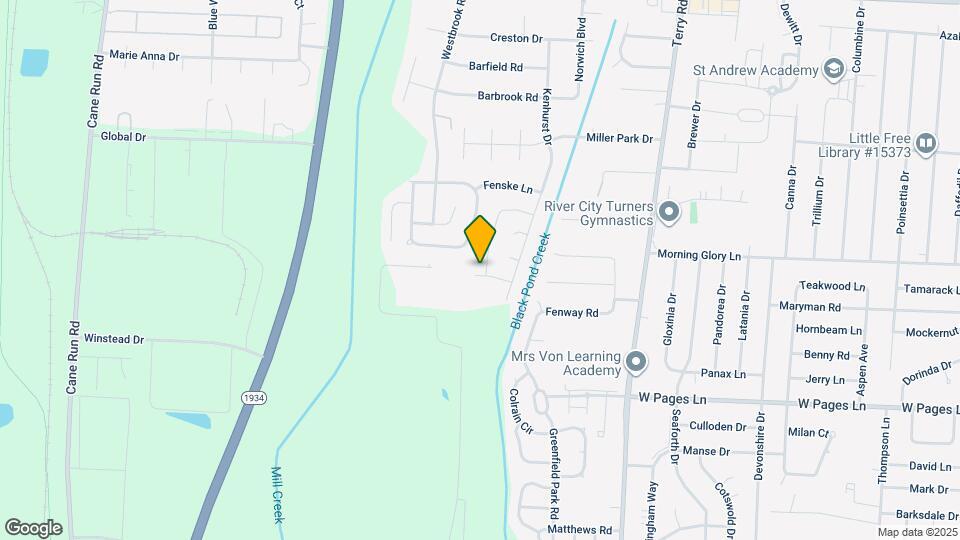 6807 McKeever Ln Map and Location Details