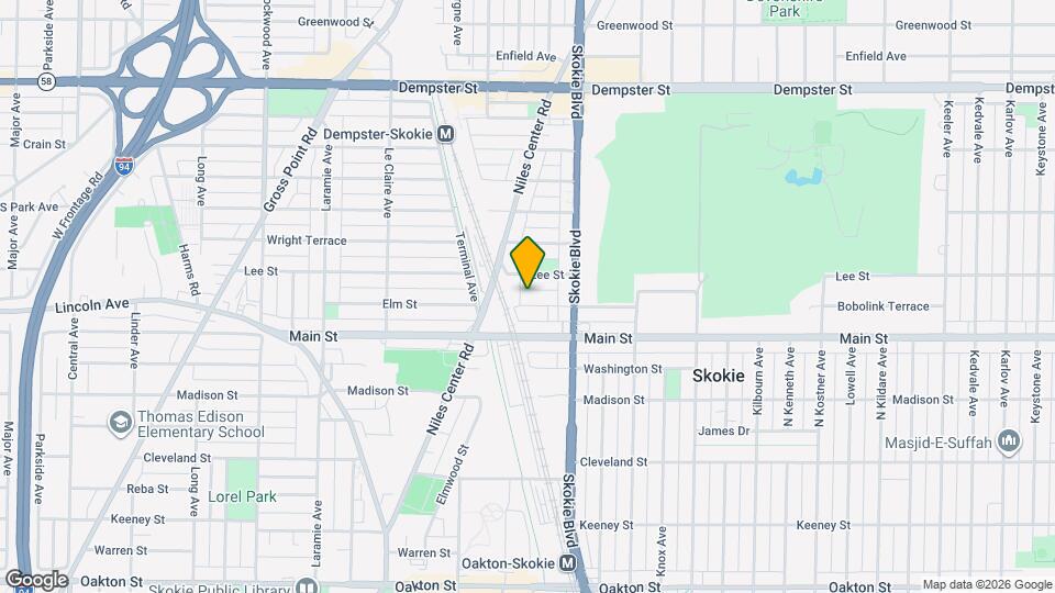 4844 Elm St, Unit 1 Mapa y Detalles de la Ubicación