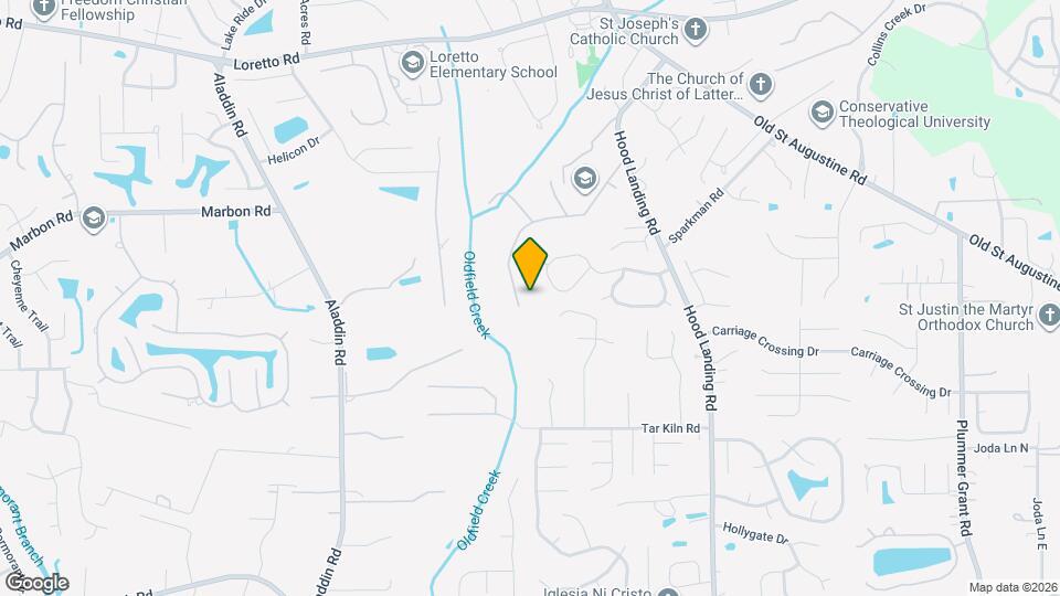 3990 Clearwater Ln Map and Location Details