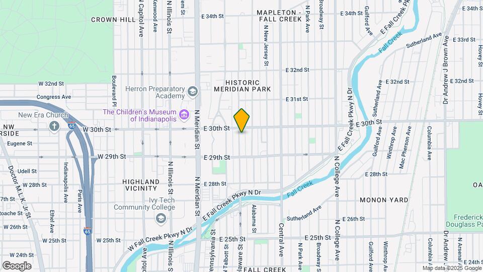 2953 N Delaware St Map and Location Details