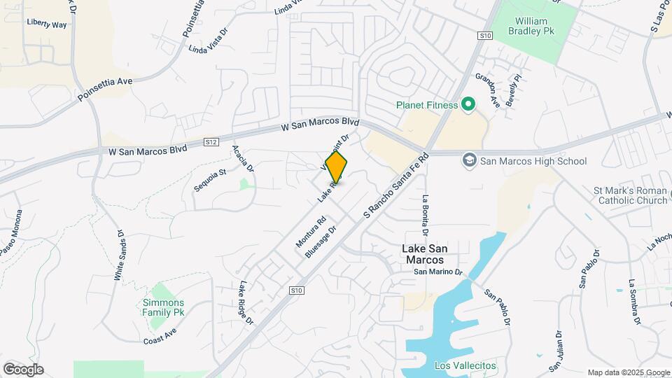 955 Lake Ridge Dr Map and Location Details