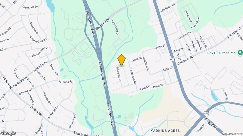 4987 Galveston Dr, Unit B Map and Location Details