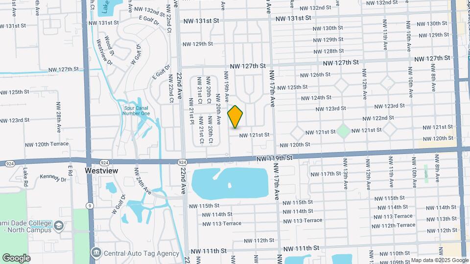 1855 NW 121st St Map and Location Details