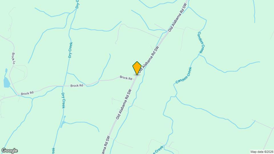 1185 Old Alabama Rd SW Map and Location Details