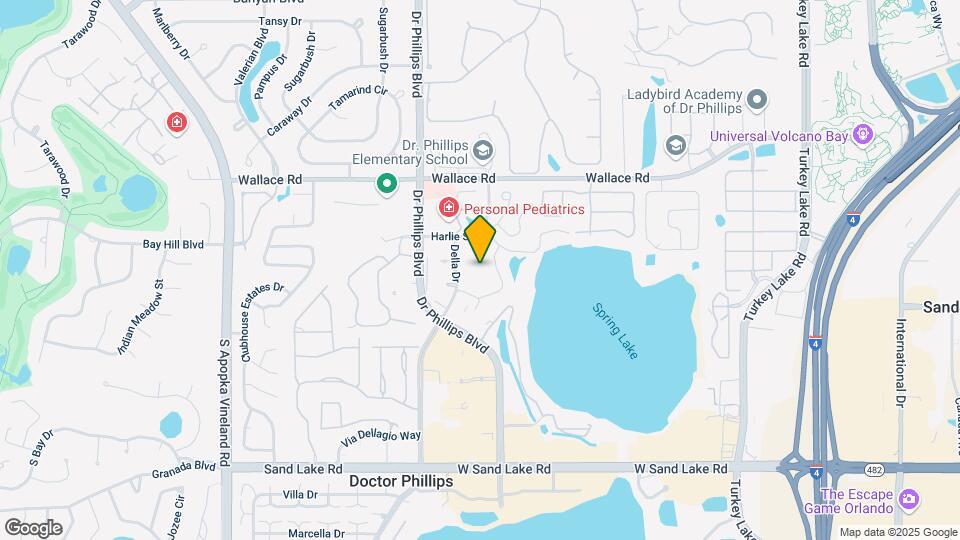 HarborChase of Dr. Phillips - A 55+ Community Map and Location Details