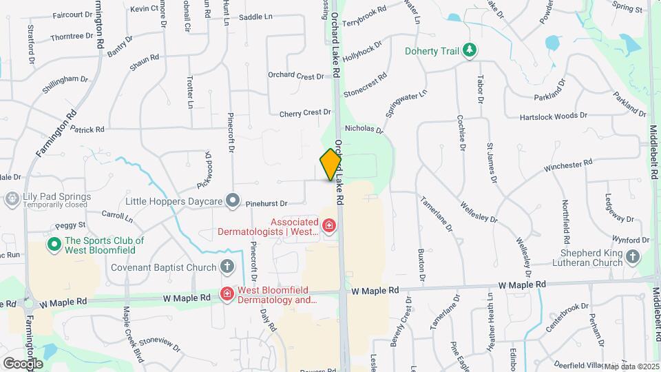 4015 Pinehurst Dr Mapa y Detalles de la Ubicación