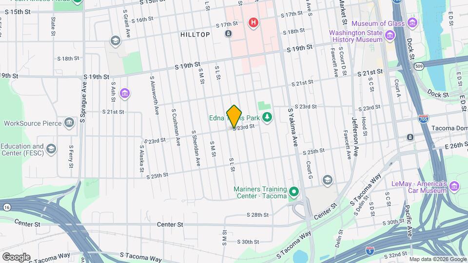 1116 S 23rd St Map and Location Details