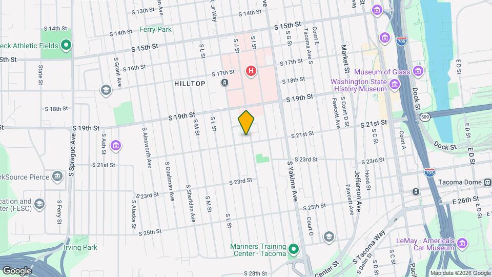 2020 S J St Map and Location Details