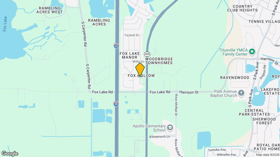 2394 Fox Hollow Dr Map and Location Details