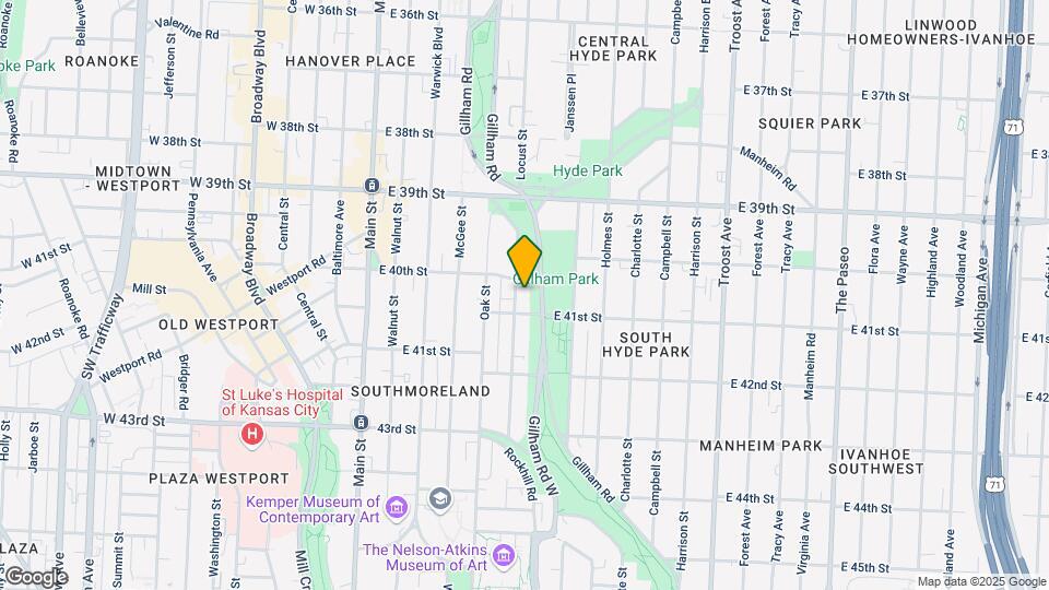 4031-4033 Locust St Map and Location Details