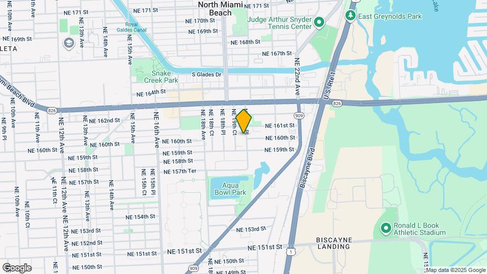 16000 NE 19th Pl, Unit B23 Mapa y Detalles de la Ubicación