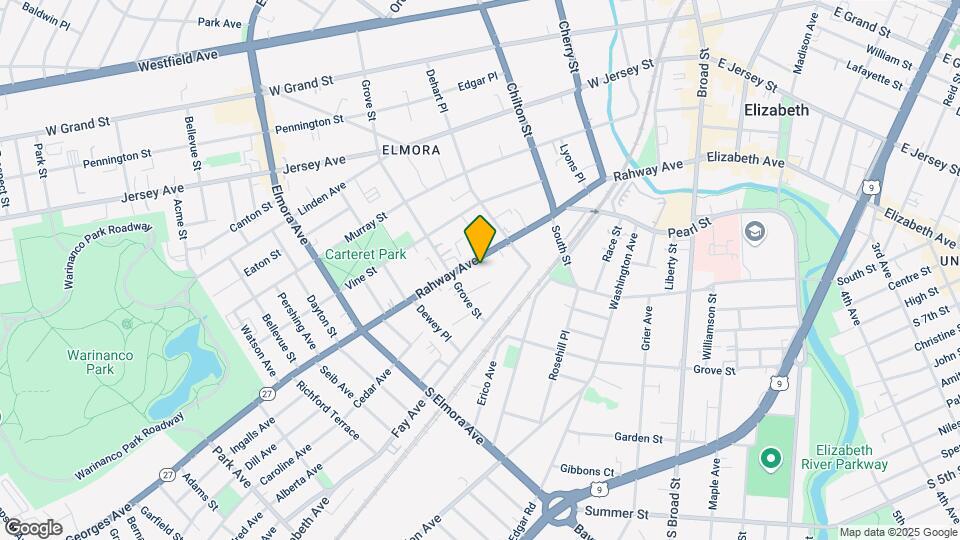 334 Rahway Ave Map and Location Details