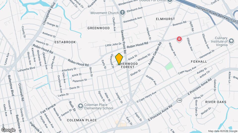 4721 Krick St Map and Location Details