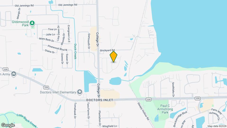 1521 Ashleigh St Mapa y Detalles de la Ubicación