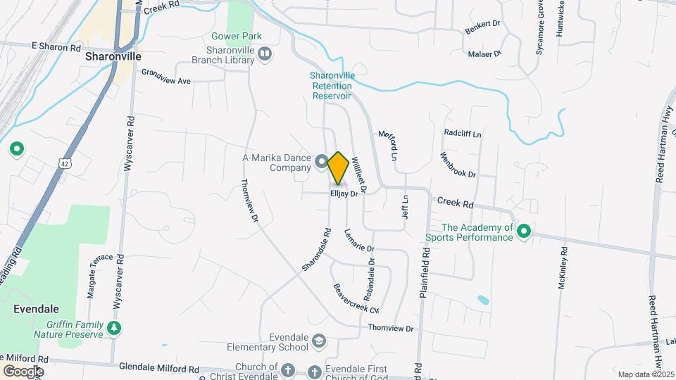 3832 Elljay Dr Map and Location Details