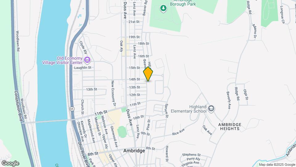 1316 Beaver Rd Mapa y Detalles de la Ubicación