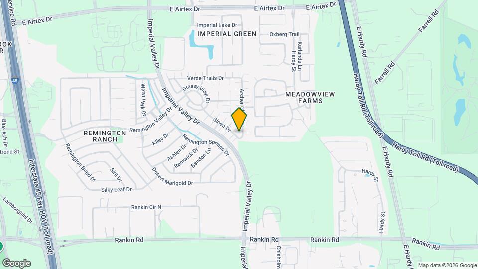 18804 Sinea Dr Map and Location Details