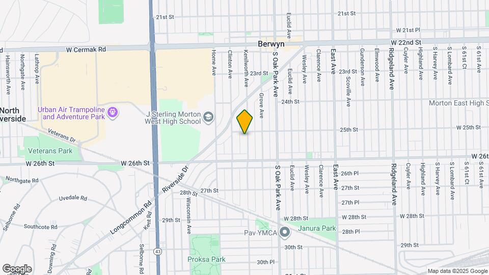 2508 Kenilworth Ave Map and Location Details