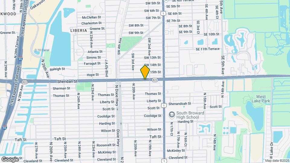1918 Sheridan St Map and Location Details