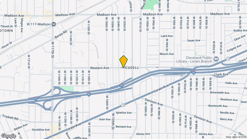 3024 W 103rd St Map and Location Details