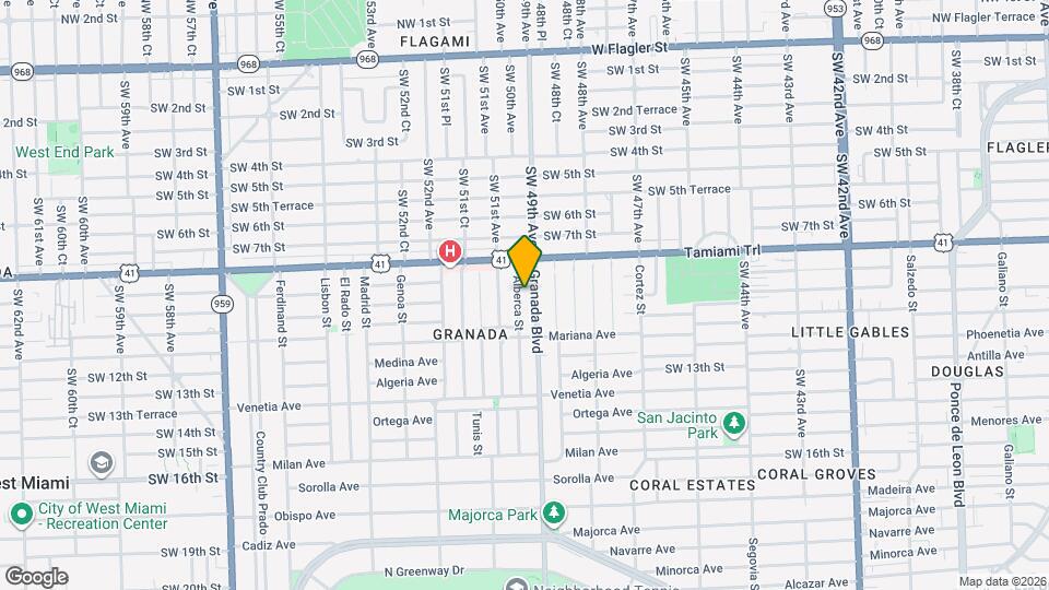 837 Alberca St Map and Location Details