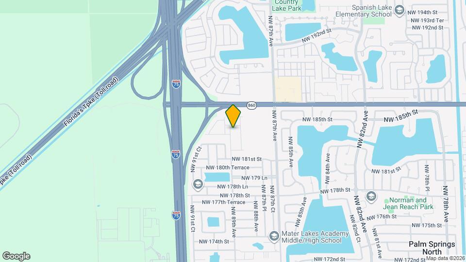 18355 NW 89th Ave Map and Location Details