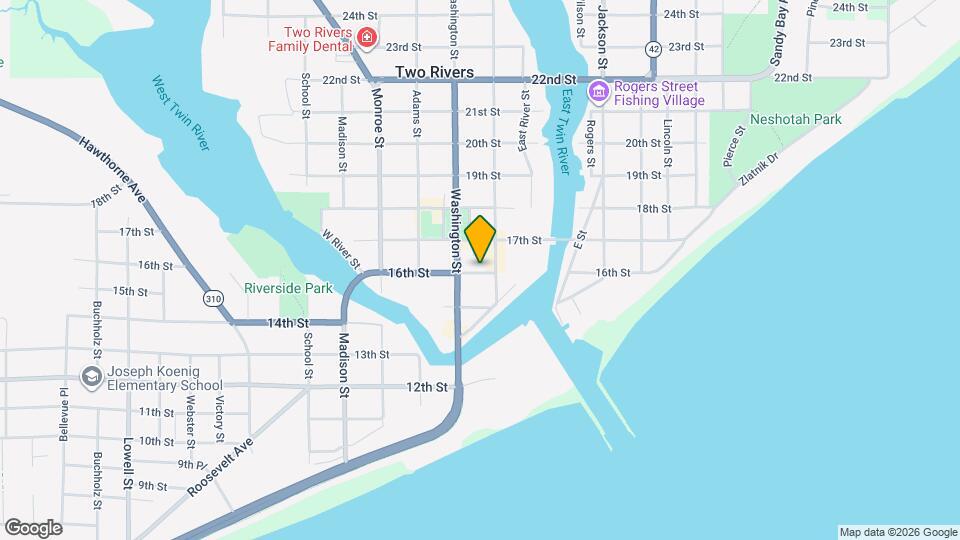 1408 16th St Map and Location Details
