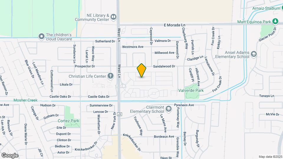 8700 West Ln Map and Location Details