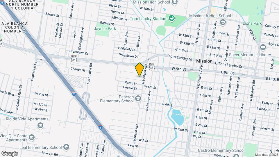 804 Hidden Hls St Map and Location Details