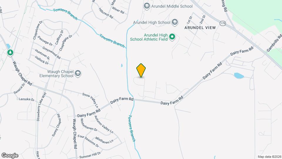 642 Highland Farms Cir Map and Location Details