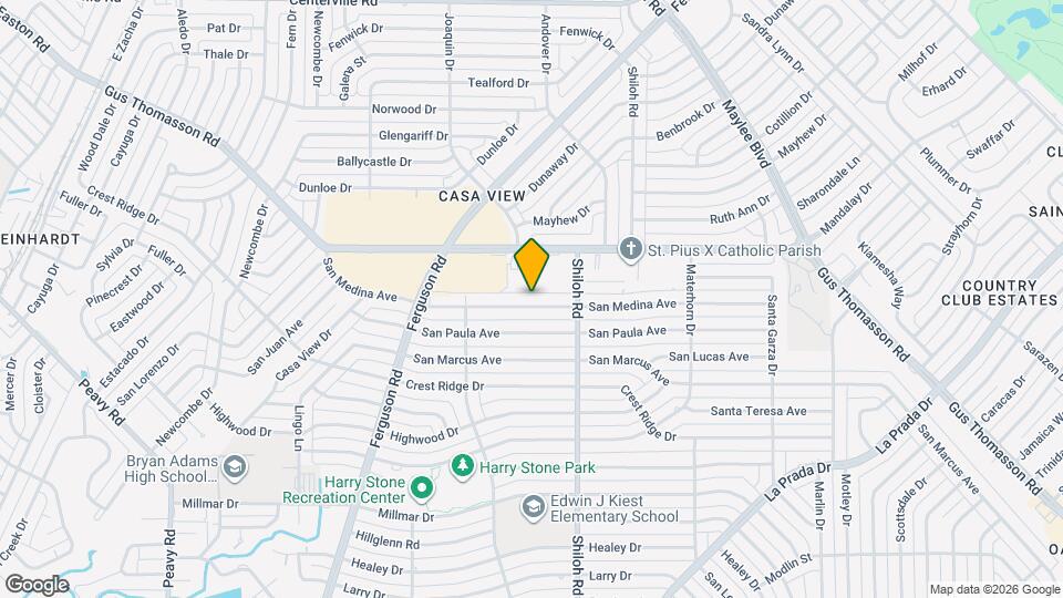 2629 San Medina Ave Mapa y Detalles de la Ubicación