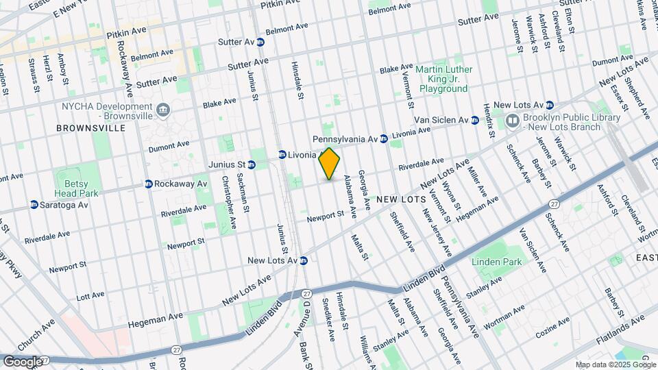 510 Riverdale Ave Mapa y Detalles de la Ubicación