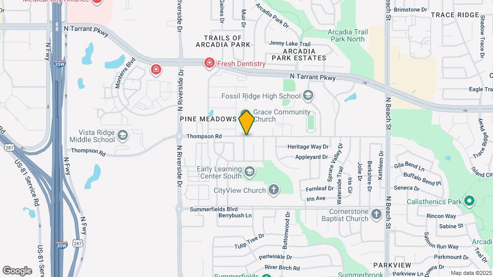 8132 Fox Chase Dr Map and Location Details
