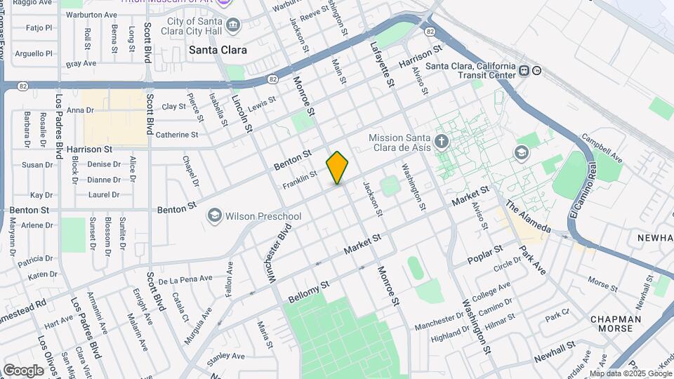 1340 Homestead Rd Map and Location Details