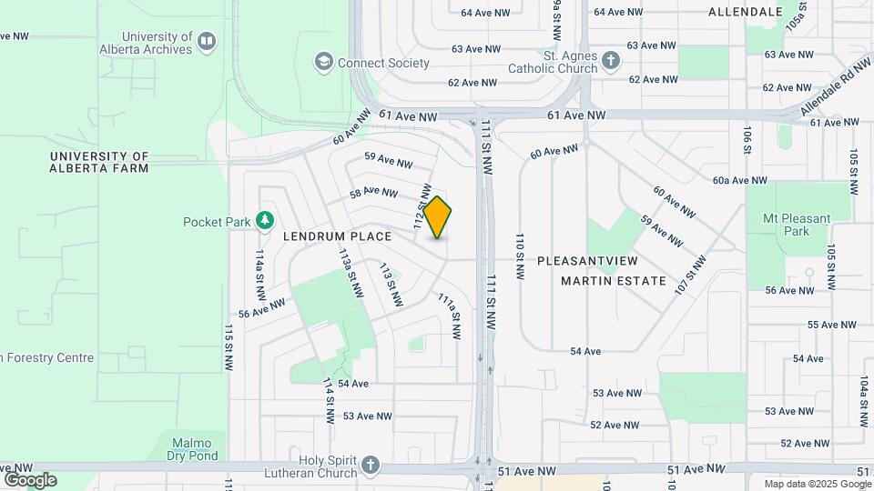 11130 57 Ave NW Map and Location Details