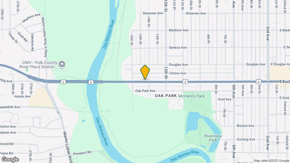 1411 Euclid Ave Mapa y Detalles de la Ubicación