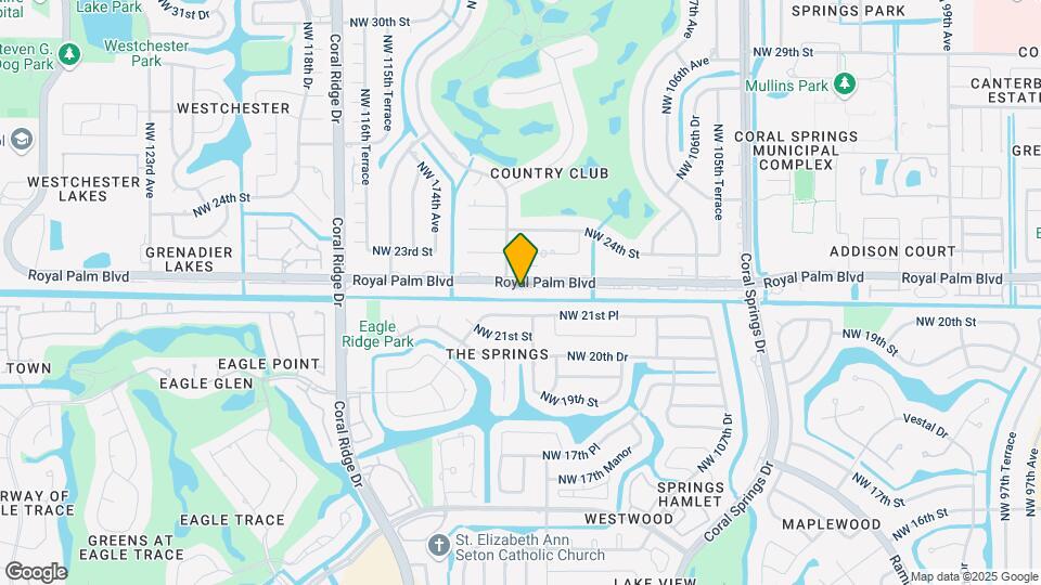 11130 Royal Palm Blvd Map and Location Details