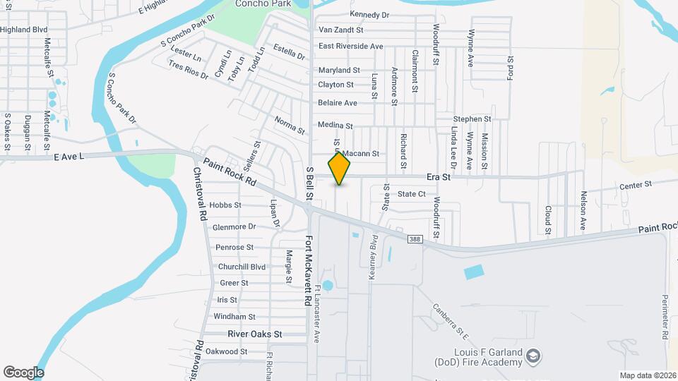 1512 Fulton St Map and Location Details