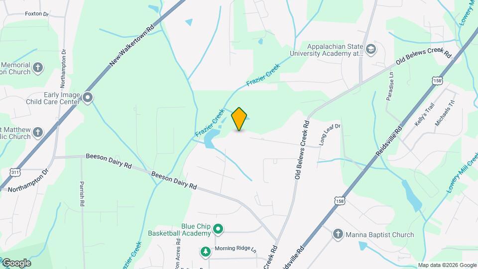 180 Brevard St Map and Location Details