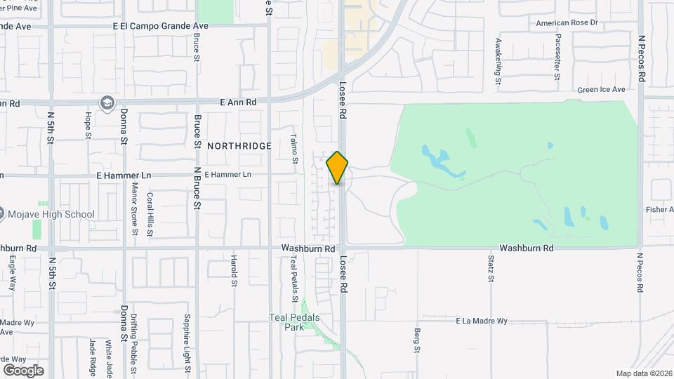 5328 Pendergrass St Map and Location Details