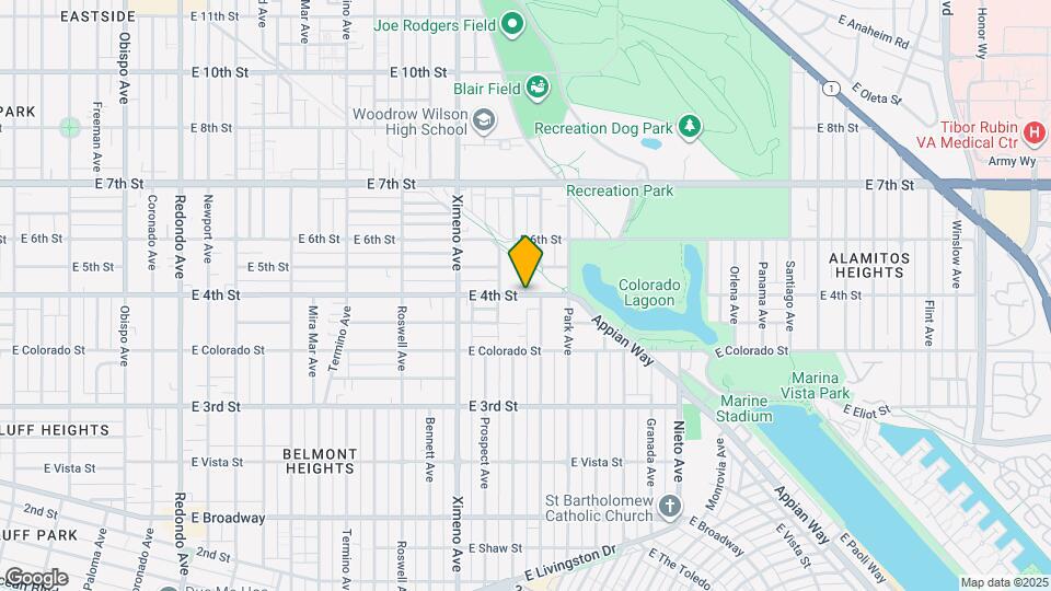 4640 E 4th St, Unit 4640 Map and Location Details