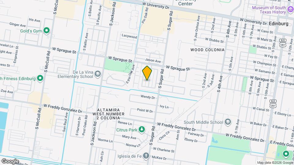 1107 Stonehaven Blvd Map and Location Details