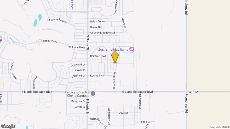 3724 Woodlark Road Map and Location Details