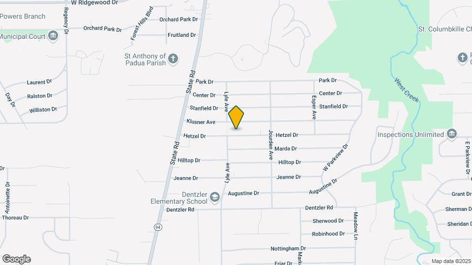 3460 Hetzel Dr Mapa y Detalles de la Ubicación