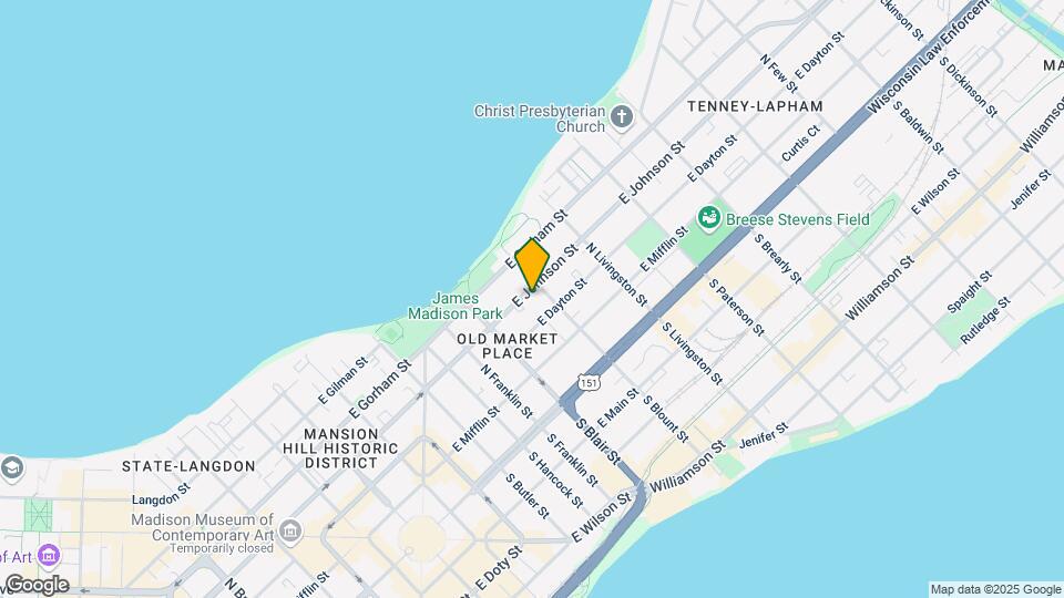 645 E Johnson St Mapa y Detalles de la Ubicación