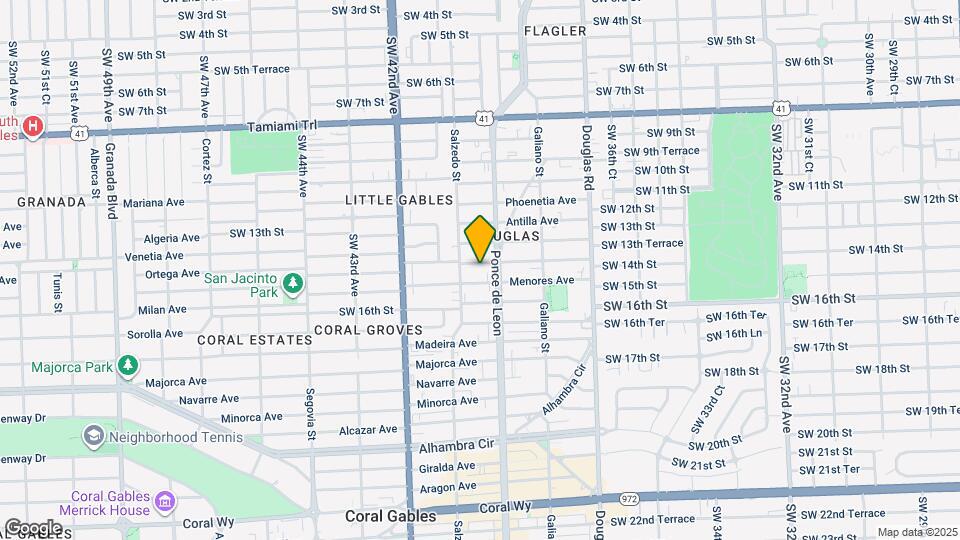 214 Salamanca Ave Map and Location Details