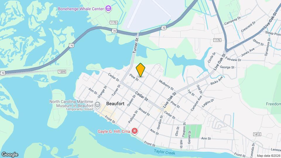 509 Pine St Map and Location Details