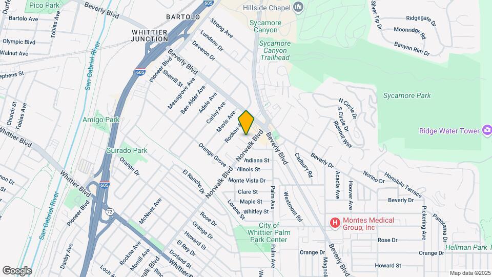 5447 Norwalk Blvd Mapa y Detalles de la Ubicación