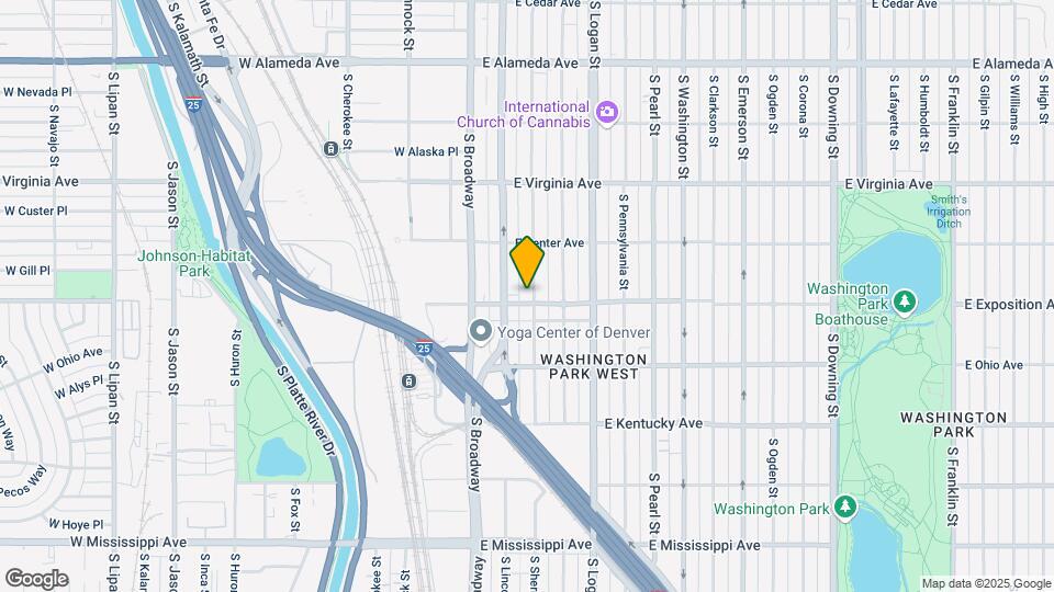 135 E Exposition Ave Map and Location Details